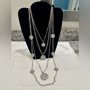 Premier Designs "Stunning" Multi-Strand Necklace (4 Pieces)